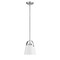 Z-Lite Z-Studio 1 Light Mini Pendant, Matte White 726MP-MW+BN - alternate 6